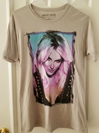 2015 Vintage Britney Spears Las Vegas Concert T Shirt Medium