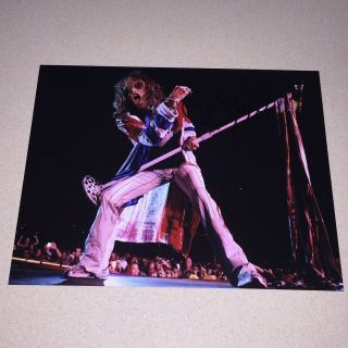Steven Tyler Autographed Signed 8x10 Photo Aerosmith Singer Permanent Vacation