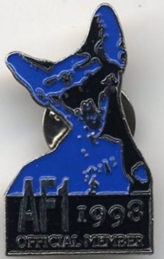 Aerosmith Fan Club Af1 1998 Official Member Metal Brooch