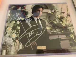 Ian Somerhalder Signed Autographed 8x10 Photo - ‘damon’ On Vampire Diaries