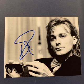 Robin Zander Signed 8x10 Photo Autographed Trick Lead Singer