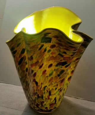 Magnificent Alicja Hand blown Vase from Poland 12 