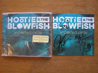 Hootie & The Blowfish Signed Cd Imperfect Circle Autographed By Full Band 2019