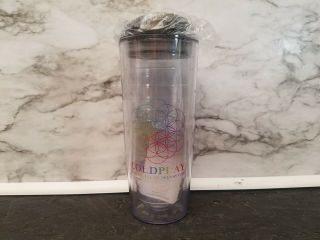 Coldplay Water Cup A Head Full Of Dreams Tour Concert Souvenir - Clear
