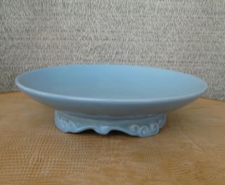 1930 ' s Antique Catalina Island Pottery Footed Dish 724 3