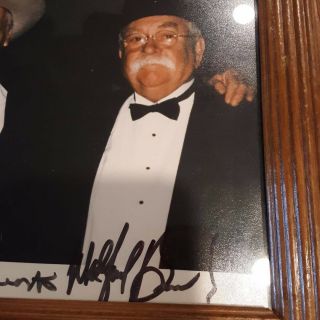 Tommy Lee Jones,  Richard Fransworth,  Wilford Brimley Autographed color picture. 3