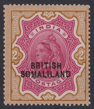 British Somaliland : 1903 Qv India 2r,  Only 1543