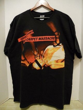 Duran Duran Red Carpet Massacre Concert Promo Tee Shirt T - Shirt - Size Xl