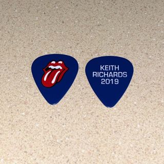 Keith Richards Personally Guitar Pick Rolling Stones No Filter 2019