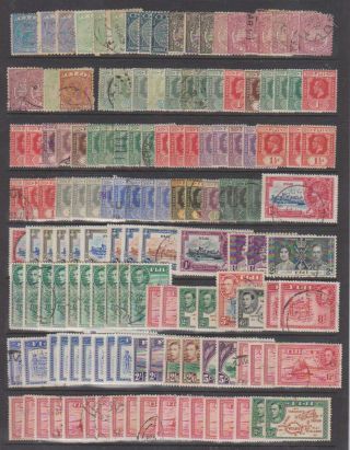 A4833: Fiji Better Stamp Collection; Cv $1175
