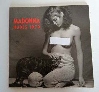 Madonna Nudes 1979 Book By Martin Schreiber 1990 Sex/ Erotica Naked Photo Book