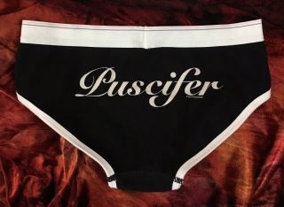 Puscifer Black Panty Panties Boy Briefs 2014 Tour Maynard Tool A Perfect Circle