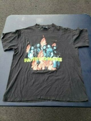 Vintage Rare Faith No More 1989 The Real Thing Tour T - Shirt Xl Vintage