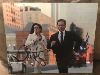 Steve Carell And Anne Hathaway Autograph 8x10 Signed Photo W/ Get Smart