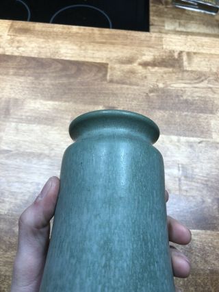 Hampshire Pottery Matte Green Art Pottery Vase Arts And Crafts 3