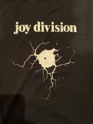 Joy Division Transmission T Shirt Orig 80s Mens Xl Order/factory Records
