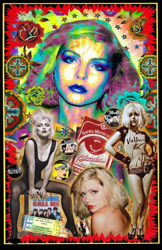 Debbie Harry Tribute Poster - 11x17 " Vivid Colors