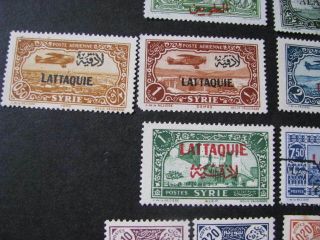 Latakia Stamps & Alaquites Stamps Lot 3