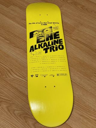Alkaline Trio Skate Deck