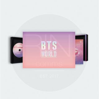 BTS WORLD OST Limited Edtion Package CD,  ManagerIDCASE,  Card,  Magnet,  Etc,  Tracking 2