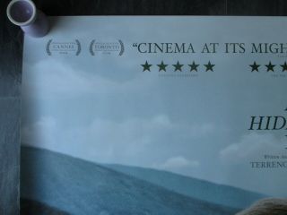 A HIDDEN LIFE UK MOVIE POSTER QUAD DOUBLE - SIDED 2019 CINEMA POSTER RARE 2
