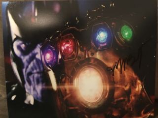 Josh Brolin Autograph 8x10 Signed Photo W/ Thanos Avengers Marvel Comics