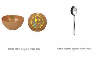 Travis Scott Reeses Puff Bowl And Spoon Order Confirmed (not In Hand)