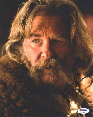 Kurt Russell Hateful Eight Autographed Signed 8x10 Photo Certified Psa/dna