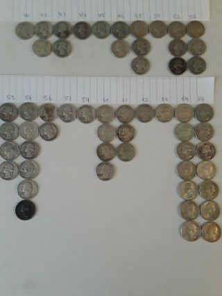 90 Silver Washington Quarters $14 Face Value