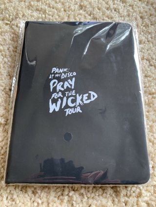 Panic At The Disco Pray For The Wicked Tour Vip Notebook