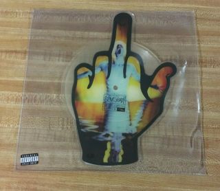 Eminem Jdgaf/sdgaf Sslp20 Die Cut Middle Finger 7 " Vinyl Limited Edition