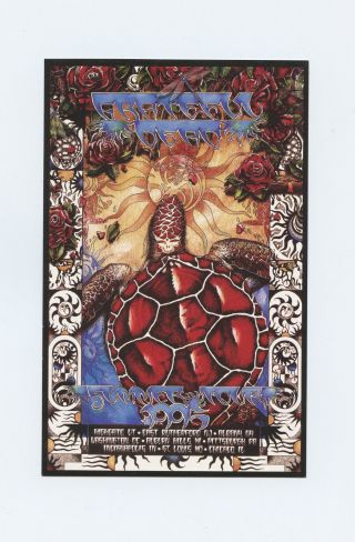 Grateful Dead Handbill 1995 Summer Tour Mike Everett