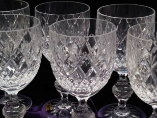 Tharaud Designs Crystal Water Goblet/large Wine - Set Of 6