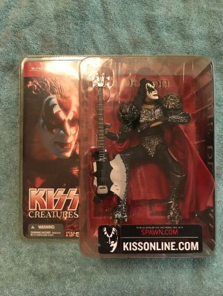 Kiss Gene Simmons Mcfarlane Creatures Doll Still In Package