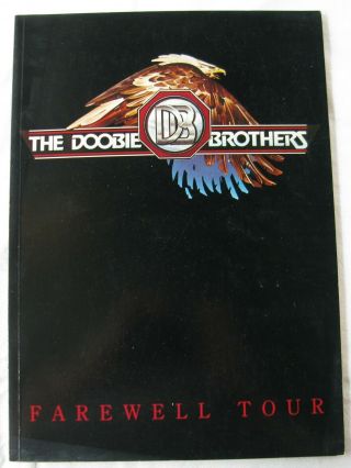 Doobie Brothers - 1982 Farewell Tour Concert Program / Book - Very Good