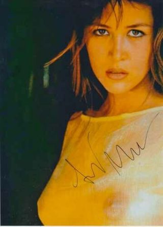 Sophie Marceau 007 James Bond Authentic Autograph As Bond Girl Elektra King