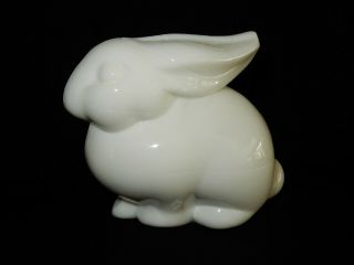 Vintage Heisey By Imperial Rabbit,  Milk Glass,