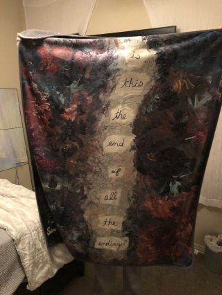 RARE Taylor Swift Rare Blanket/Tapestry Reputation King Of My Heart Water Color 2