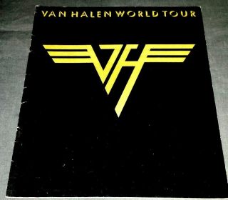 Van Halen:1978 World Tour Book/program