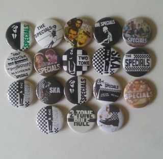 The Specials Aka Button Badges.  80 