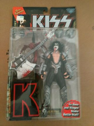 Mcfarlane Toys 1997 Kiss Gene Simmons Ultra Action Figure Doll