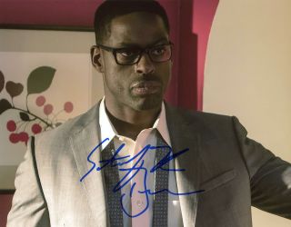 Sterling K.  Brown " This Is Us " Autograph Signed 8x10 Photo B Acoa