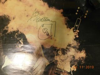 Kiss Alive II Aucoin Ace Frehley Smokin ' Guitar w/Signature 2