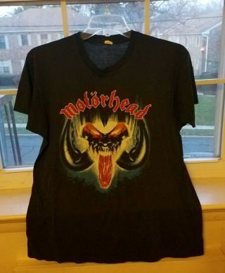 Vintage Motorhead Eat The Rich T Shirt Size Xl Made In Usa
