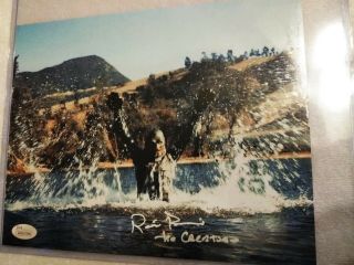 Ricou Browning Signed 8x10 Photo Creature From The Black Lagoon Jsa W/inscribed
