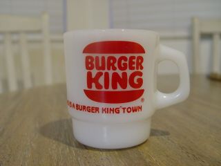Fire - King This Is A Burger King Town Advertising Coffee Mug