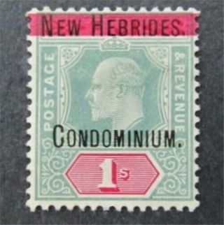 Nystamps British Hebrides Stamp 6 Og H $150