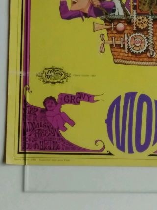 Band Poster 1967 THE MONKEES Psychedelic Hot Air Balloon Dave Schiller Sparta 8G 2