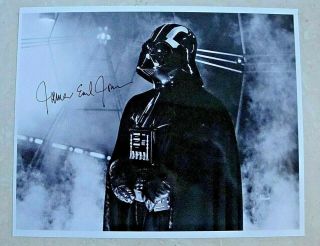 James Earl Jones / Star Wars / Signed 8x10 Celebrity Photo /