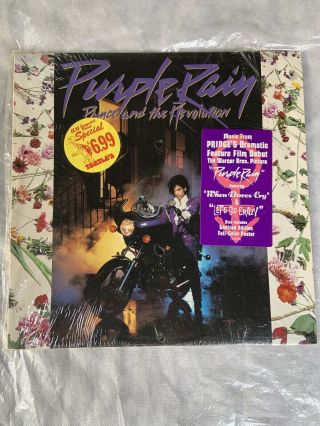 Prince And The Revolution ‎– Purple Rain - 1984 Vinyl Lp Record Album